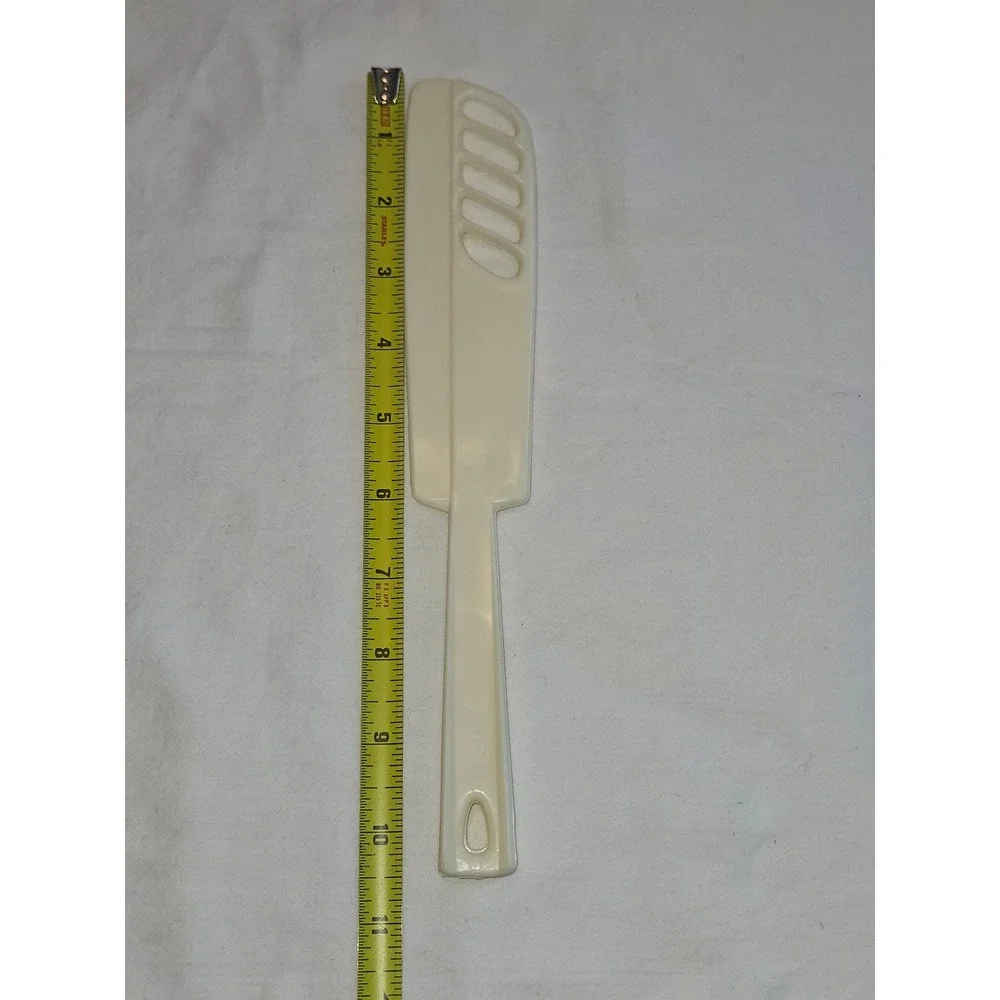 Vintage Stanley Hostess‎ Gift Quick Beater Scraper Get Acquainted White  Plastic